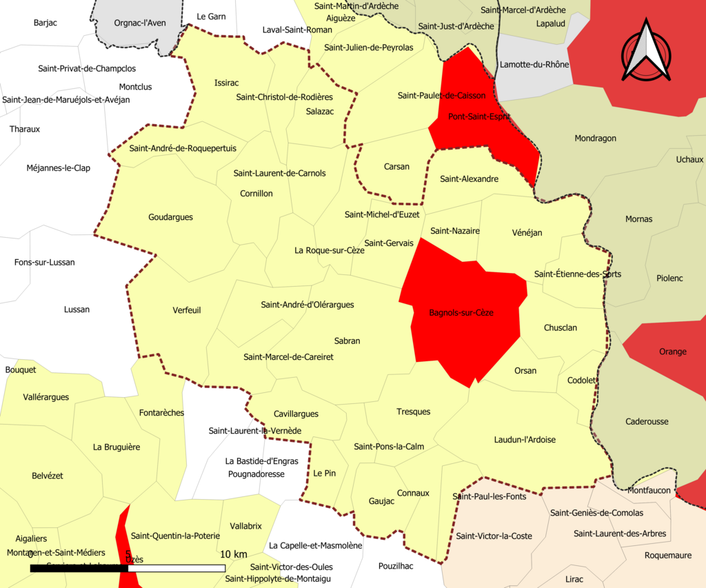 Douche sénior Bagnols-sur-Cèze