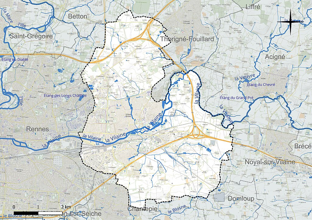 Douche sénior Cesson-Sévigné