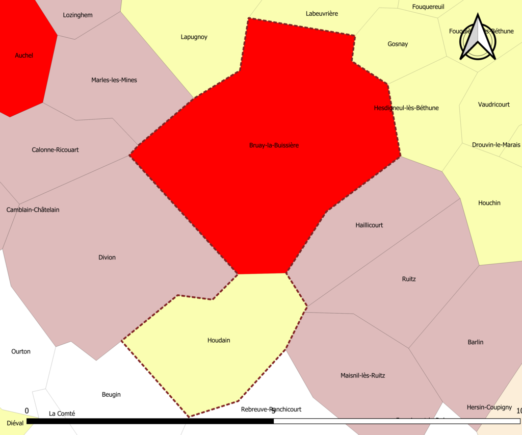 Douche sénior Bruay-la-Buissière