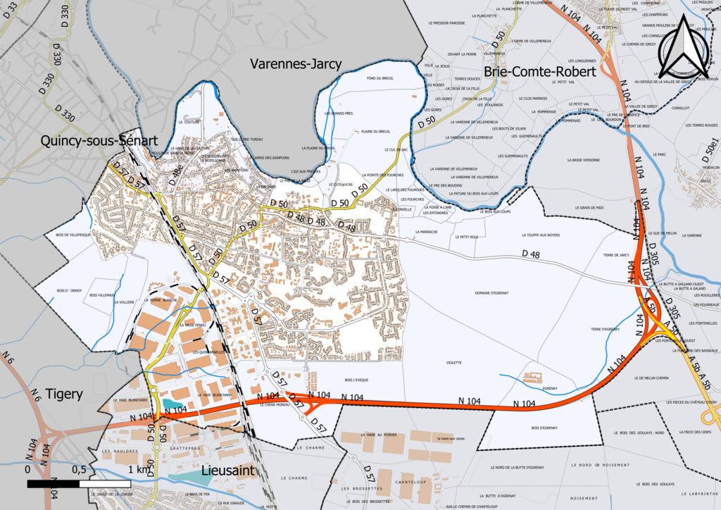 Douche sénior Combs-la-Ville