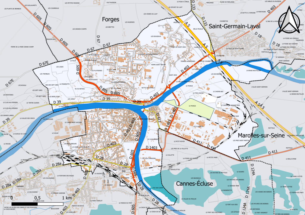 Douche sénior Montereau-Fault-Yonne
