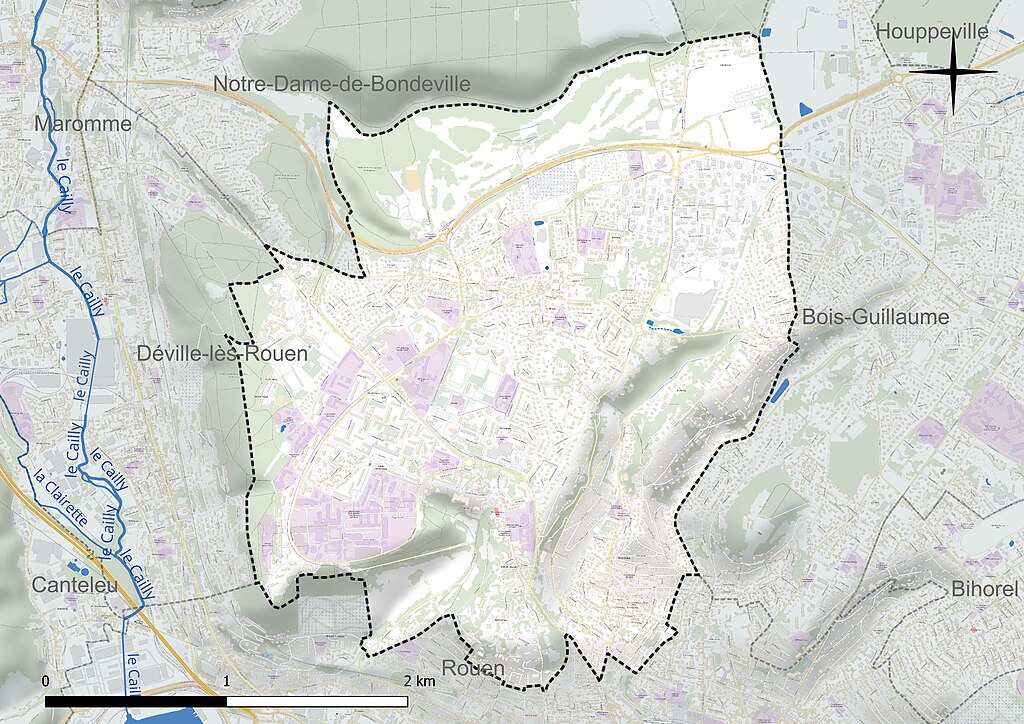 Douche sénior Mont-Saint-Aignan