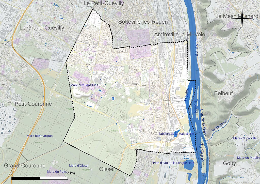 Douche sénior Saint-Étienne-du-Rouvray